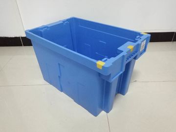İstifleme Yuvalama Katı Plastik Taşıma Kutusu Standart Boyut 600*400mm