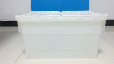 Standart Boy PP Plastik Ekli Kapaklı Konteynerler Daha Yüksek Yükleme Kapasitesi