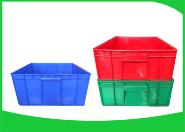 Ekonomik Plastik İstiflenebilir Konteynerler Taşıma ve Lojistik İçin Depolama Hareketli