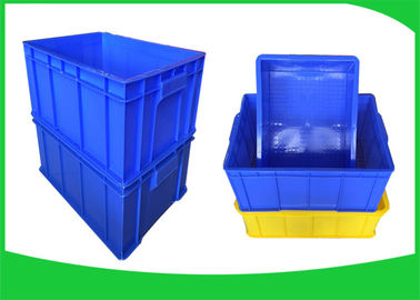 Ekonomik Plastik İstiflenebilir Konteynerler Taşıma ve Lojistik İçin Depolama Hareketli