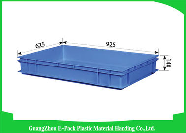 Tarım Plastik İstiflenebilir Konteynerler Depolama Dayanıklı 925 * 625 * 140mm