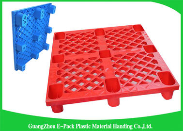 Havalandırmalı Yuvalanabilir Plastik Paletler Gıda Sınıfı 1200 * 800 * 140mmDokuz Ayaklı