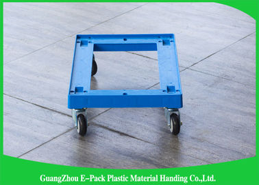 Özelleştirilmiş Palet Plastik Hareketli Dolly100 - 150KG Kapasite 612 * 412 * 145mm
