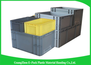 45 Litrelik Plastik Euro İstifleme Kapları Kolay İstifleme Çevre Dostu 600*400*230mm