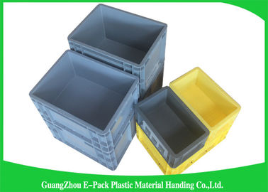 45 Litrelik Plastik Euro İstifleme Kapları Kolay İstifleme Çevre Dostu 600*400*230mm