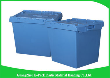 Endüstriler Yeni PP Plastik Kutu Depolama, 60L Büyük Plastik Saklama Kapları 750 * 570 * 625mm