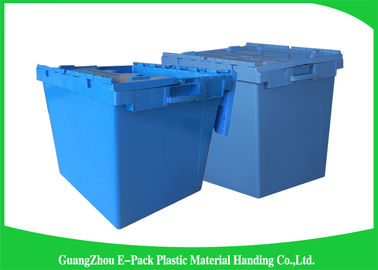 Endüstriler Yeni PP Plastik Kutu Depolama, 60L Büyük Plastik Saklama Kapları 750 * 570 * 625mm