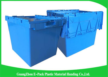 Endüstriler Yeni PP Plastik Kutu Depolama, 60L Büyük Plastik Saklama Kapları 750 * 570 * 625mm