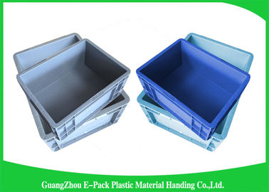 Büyük Standart Depo Plastik Euro İstifleme Konteynerleri 800*600*340mm