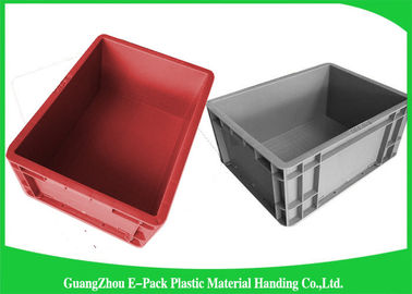 Büyük Standart Depo Plastik Euro İstifleme Konteynerleri 800*600*340mm