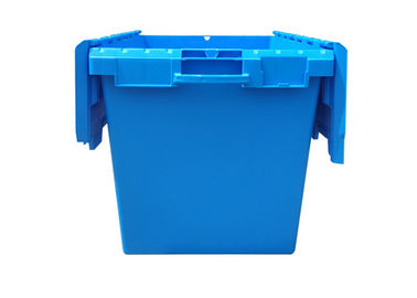 750*570*625MM Yığın Ekli Kapaklı Konteyner / Plastik Lojistik Yuvalama Taşıma Çantası