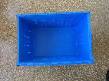 Taşıma için Ekli Kapaklı Mesh Gövde Plastik Depolama Kasaları