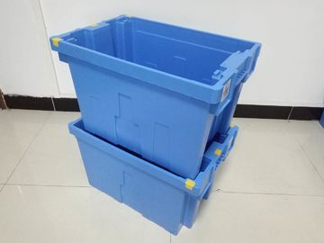 İstifleme Yuvalama Katı Plastik Taşıma Kutusu Standart Boyut 600*400mm