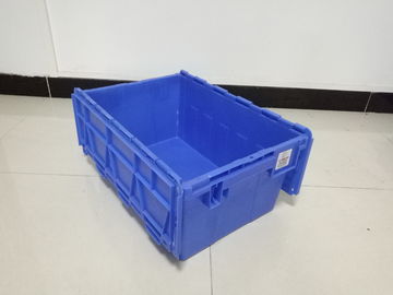 Darbe - Direnç Virgin PP Yığın Yuva Konteynerleri / Kapaklı Plastik Kasalar