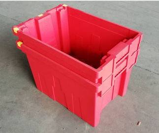 İstifleme Yuvalama Katı Plastik Taşıma Kutusu Standart Boyut 600*400mm