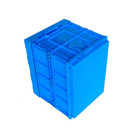400*300 mm Katlanır Plastik Konteynerler 5 Adet Tam Yükleme İstifleme