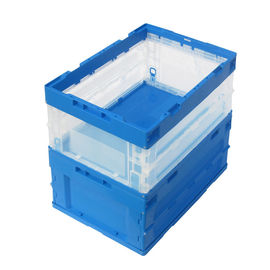 Taşıma / Dağıtım Depolama için Endüstriyel Plastik Katlanabilir Kutular