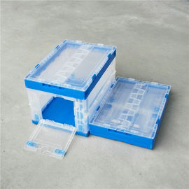 Dayanıklı Açılır Plastik Kaplar Açılır Kenar Genişliği 530*365*335 mm