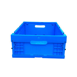 600*400*185 Mm L Katlanır Plastik Kutu / Katlanır Saklama Kasası