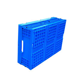 600*400*185 Mm L Katlanır Plastik Kutu / Katlanır Saklama Kasası