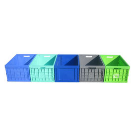 30kgs Yükleme Kapasitesi Virgin PP Katlanabilir İstifleme Konteynerleri 600*400 mm Serisi