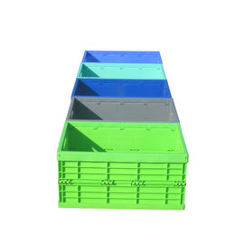30kgs Yükleme Kapasitesi Virgin PP Katlanabilir İstifleme Konteynerleri 600*400 mm Serisi
