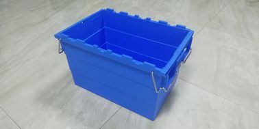 Çelik Çubuklar Depolama Taşımacılığı ile% 100 Virgin PP İstiflenebilir Yerleştirme Tepsileri
