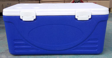 Mavi 110L Hacim Yalıtımlı Soğutucu Dondurucu Soğutucu Kutu Virgin HDPE PU Köpük