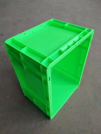Çevre Dostu Euro İstifleme Konteynerleri 400*300 mm Bakire Plastik Renk Özelleştirilmiş