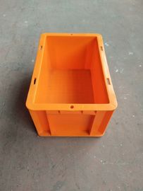 Turuncu Renkli Euro İstifleme Kapları 300*200 mm / İstiflenebilir Plastik Saklama Kapları