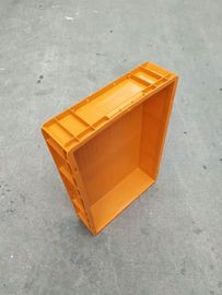 Virgin PP Veya PE Euro İstifleme Kapları / Büyük Plastik Saklama Kutuları 600*400 mm Standart Boyut