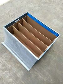 Motor Sanayi Toplu Hacim Euro İstifleme Konteynerleri 1000*400*290 mm Bakire Plastik Renk Özelleştirilmiş