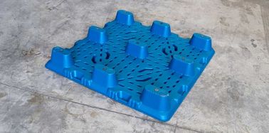 Özelleştirme 1100*1100 Mm LDPE Şişirme Plastik Paletler Tek Yüzlü
