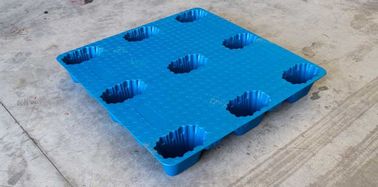 Özelleştirme 1100*1100 Mm LDPE Şişirme Plastik Paletler Tek Yüzlü