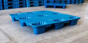 Özelleştirme 1100*1100 Mm LDPE Şişirme Plastik Paletler Tek Yüzlü