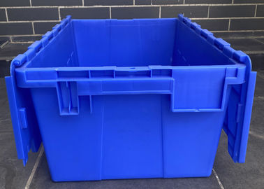 Özel Renkli 150kg Hareketli Plastik Yuva Konteyner Ekli Kapak