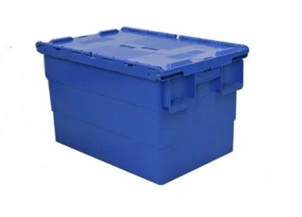 Nakliye için 600*400*365mm 200kg PP Sandık Saklama Kutusu