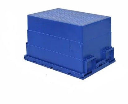Nakliye için 600*400*365mm 200kg PP Sandık Saklama Kutusu