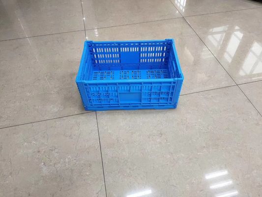 Dikey İstifleme Meyve ve Sebze Plastik Kasalar Delikli Taze Gıda Taşıma Sepeti Kovaları