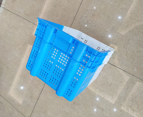 Meyve ve Sebzeler İçin Çift Renkli Nakliye Nestable Plastik Kasalar