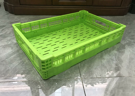 600*400*120mm Meyve Ve Sebze Plastik Kasalar Logo Baskı Mağazası
