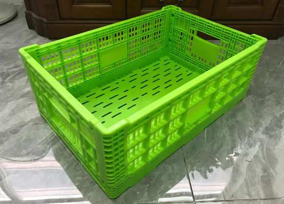 4400PCS Yükleme Plastik Bacalı Kasalar Sebze Meyveler İçin 600 * 400mm