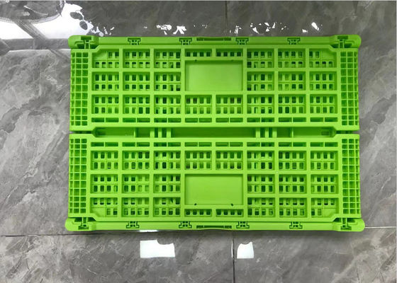 4400PCS Yükleme Plastik Bacalı Kasalar Sebze Meyveler İçin 600 * 400mm