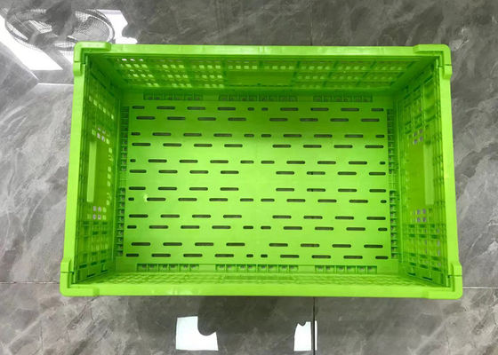 4400PCS Yükleme Plastik Bacalı Kasalar Sebze Meyveler İçin 600 * 400mm