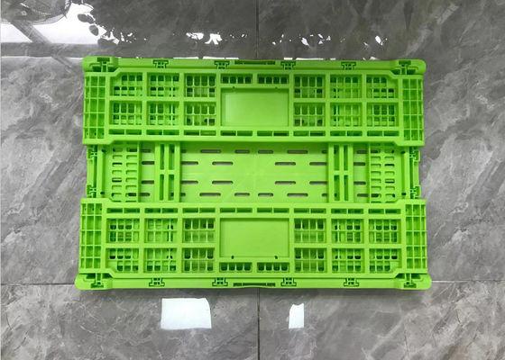 20kg Yükleme Sebze Meyve Katlanabilir Plastik Kasalar