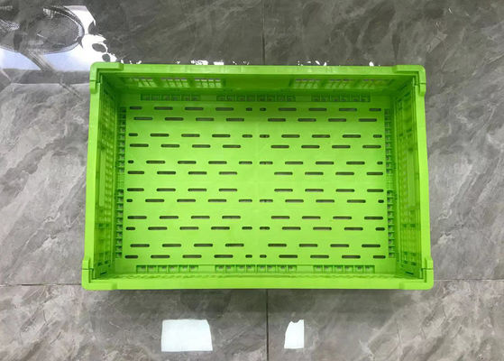 Dağıtım için OEM Mesh Yapısı Meyve ve Sebze Plastik Kasalar