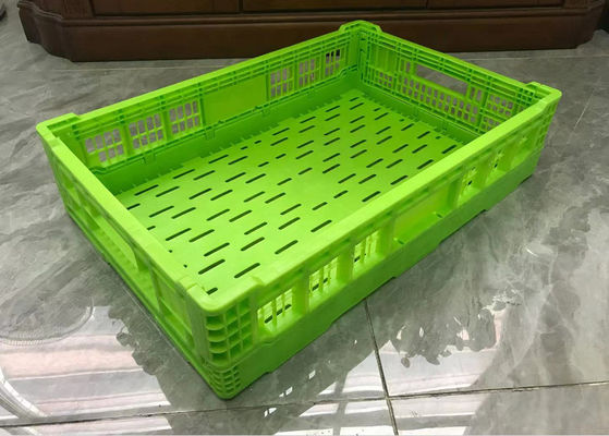 Dağıtım için OEM Mesh Yapısı Meyve ve Sebze Plastik Kasalar