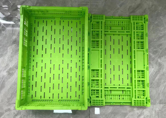 Sebze Meyveler İçin Katlanabilir Mesh Duvar Ciro Plastik Saklama Kasaları