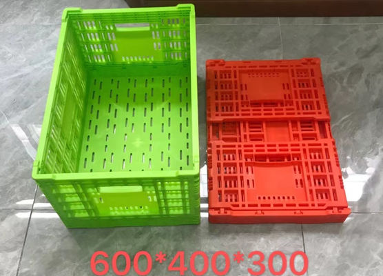 Süpermarket için Plastik Depolama Meyve Sebze Taşıma Sepeti Sandığı