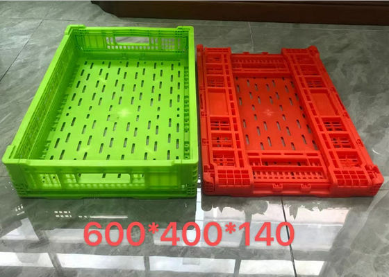 Süpermarket için Plastik Depolama Meyve Sebze Taşıma Sepeti Sandığı